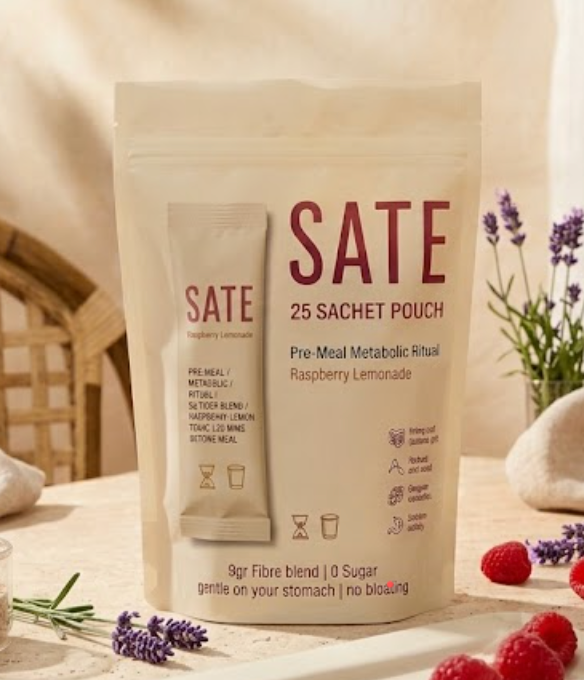 SATE Fibre drink | Raspberry Lime Mint · 25 Sachet